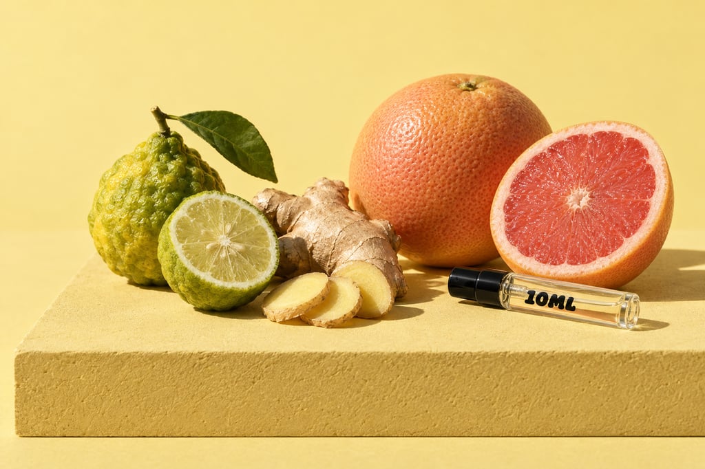 Bergamot, gember en grapefruit als grondstoffen: geurnoten van Symphony van Louis Vuitton