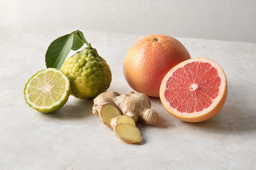 Bergamot, ginger and grapefruit as raw materials: notes of Symphony by Louis Vuitton