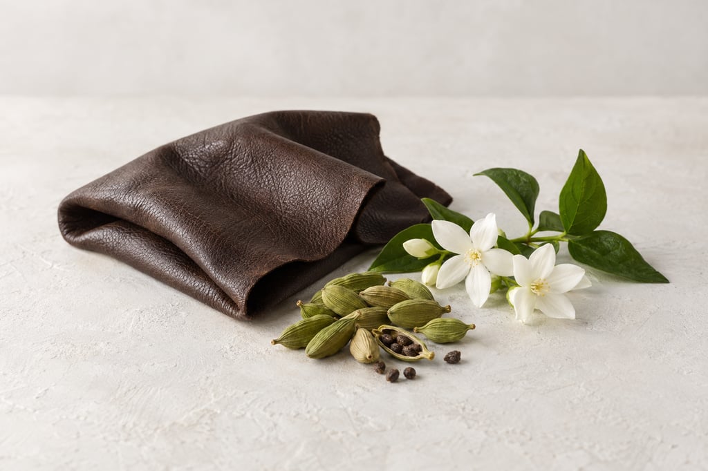 Leder, Kardamom und Jasmin als Rohstoffe: Duftnoten aus Ombré Leather von Tom Ford