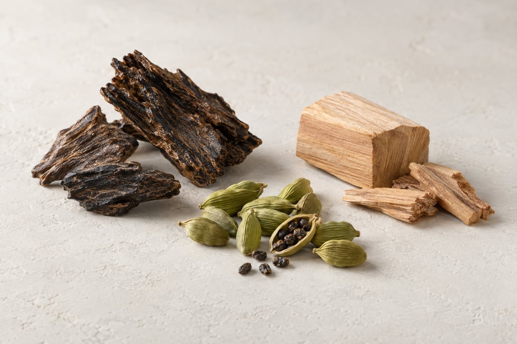 Oud, Kardamom und Sandelholz als Rohstoffe: Duftnoten aus Oud Wood von Tom Ford