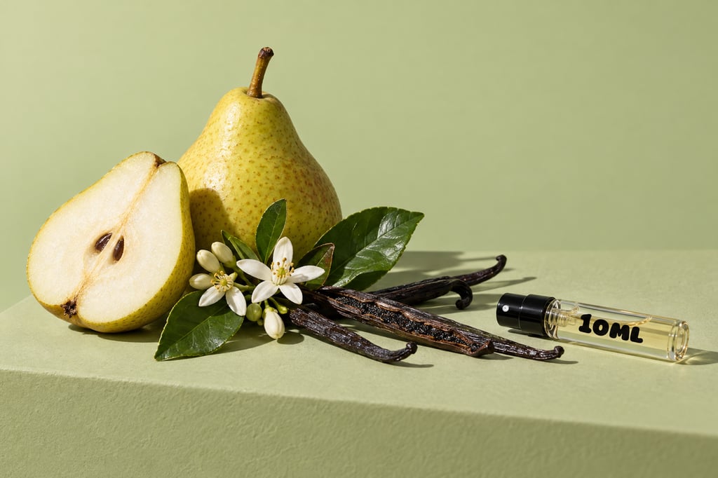 Pear, neroli and vanilla as raw materials: notes of Paradoxe by Prada