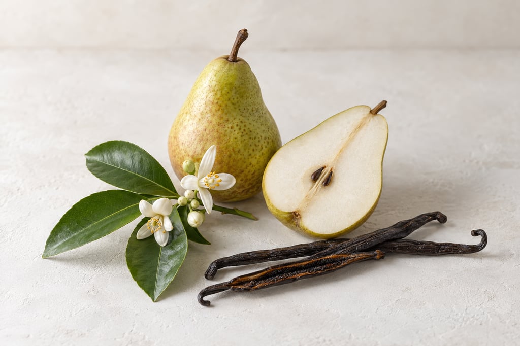 Birne, Neroli und Vanille als Rohstoffe: Duftnoten aus Paradoxe von Prada