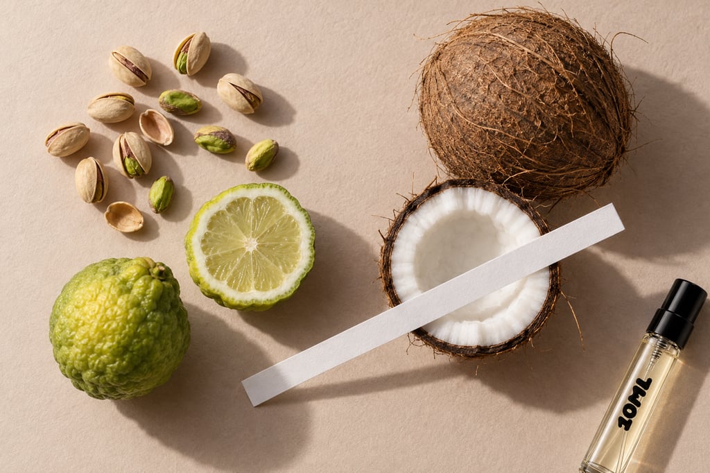 Pistache, bergamot en kokos als grondstoffen: geurnoten van Soleil Blanc van Tom Ford