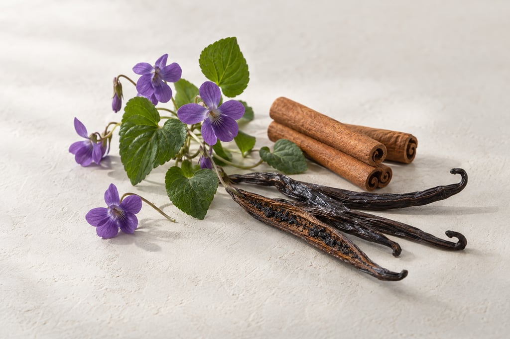 Violet, cinnamon and vanilla as raw materials: notes of Stronger With You Intensely by Giorgio Armani (Emporio Armani)