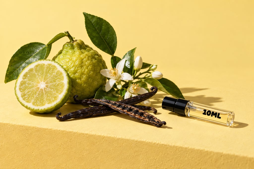 Bergamot, orange blossom and vanilla as raw materials: notes of Valaya by Parfums de Marly