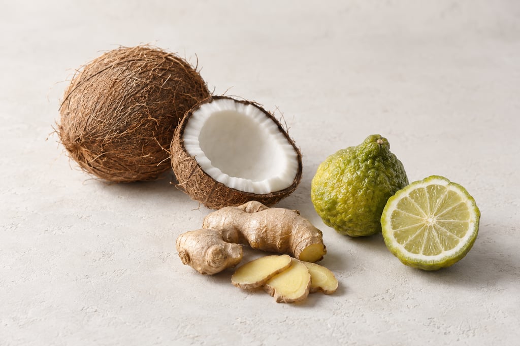 Coconut, ginger and bergamot as raw materials: notes of Virgin Island Water by Creed