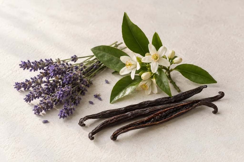 Lavender, orange blossom and vanilla as raw materials: notes of Libre by Yves Saint Laurent