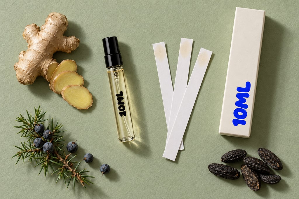 10ML-decant van Y Eau de Parfum van Yves Saint Laurent met gember, jeneverbes en tonkaboon, de belangrijkste geurnoten