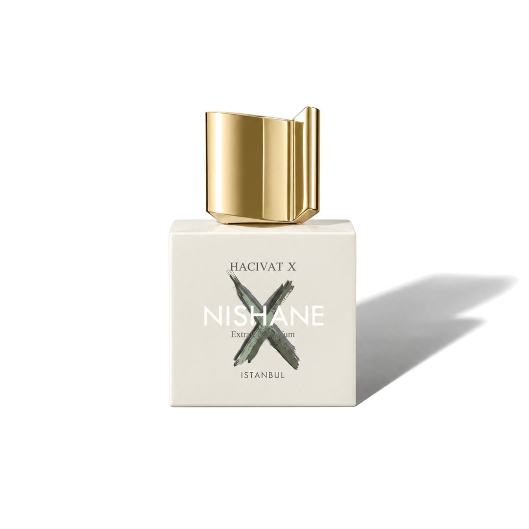 Hacivat X by Nishane, bottle casting a soft shadow, photo 1 of 6