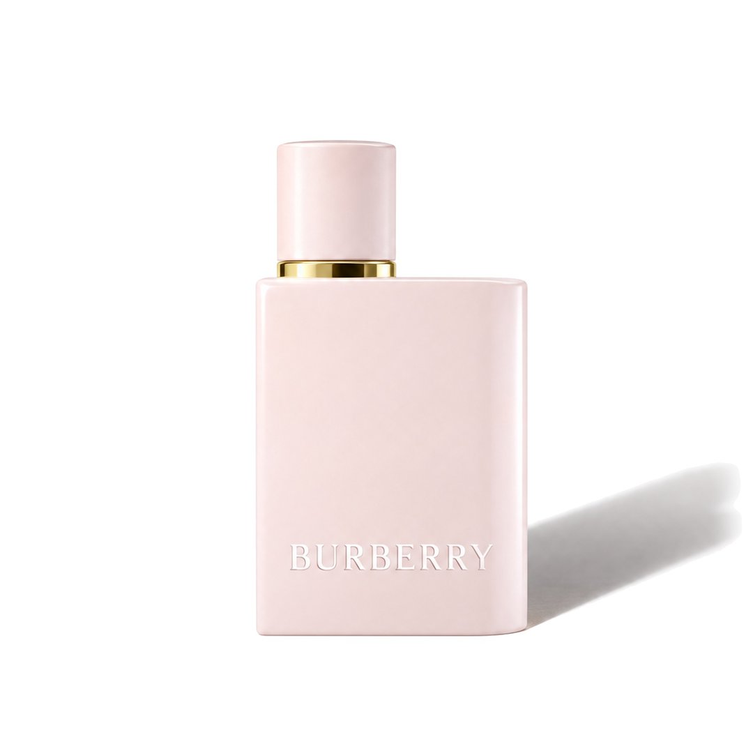 Her Intense by Burberry, bottle casting a soft shadow, photo 1 of 6