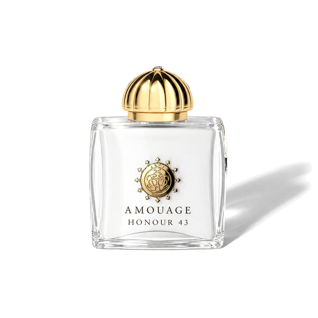 Honour 43 Woman by Amouage, bottle casting a soft shadow, photo 1 of 6