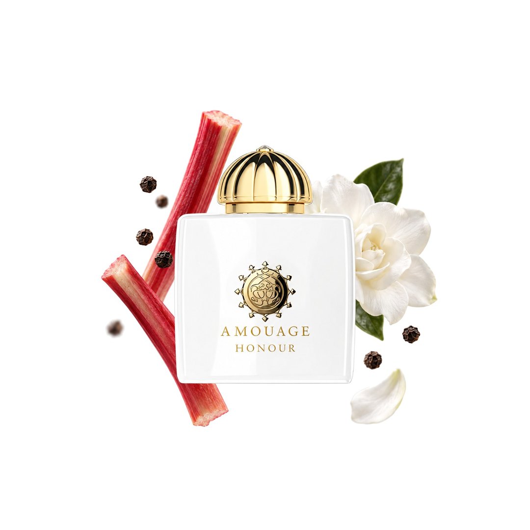 Amouage Honour Woman. Fő illatjegyek: Rhuburb, Pepper és Gardenia, 2. fotó (4 közül)