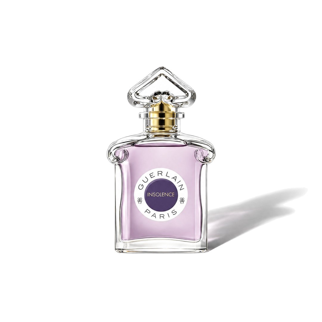 Insolence Eau de Parfum by Guerlain, bottle casting a soft shadow, photo 1 of 6