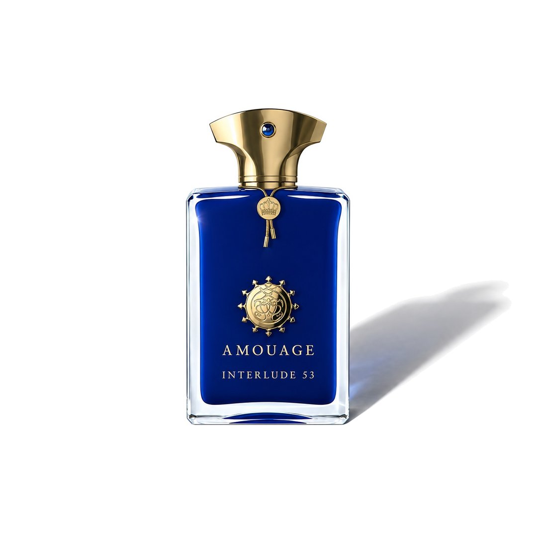 Amouage Interlude 53 Man, üveg lágy árnyékkal, 1. fotó (6 közül)