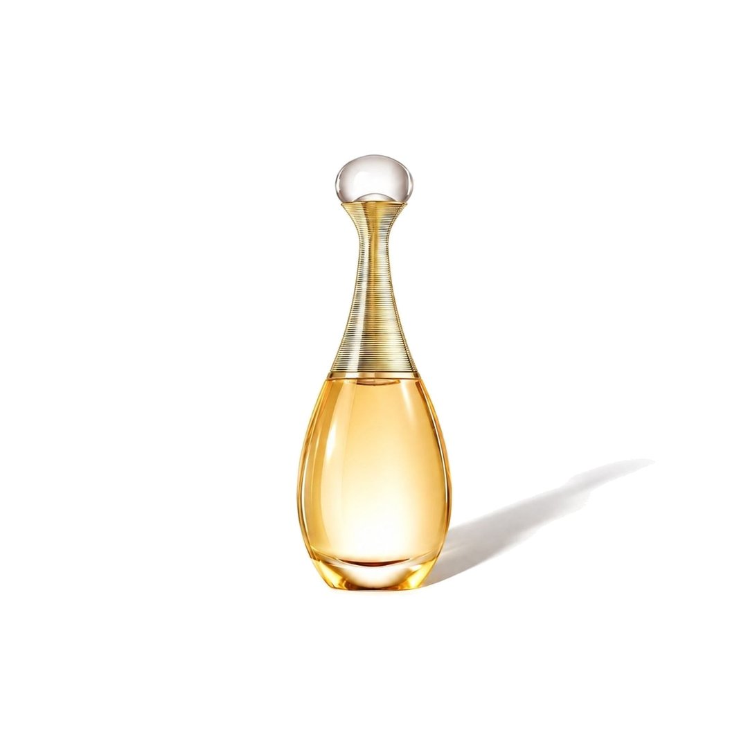 J'adore by Dior, bottle casting a soft shadow, photo 1 of 6