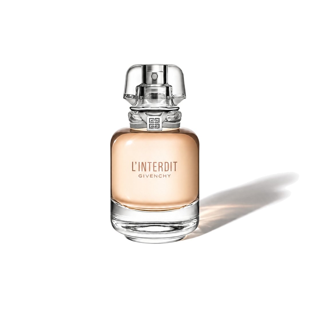 L'Interdit Eau de Toilette de Givenchy, flacon projetant une ombre douce, photo 1 sur 6