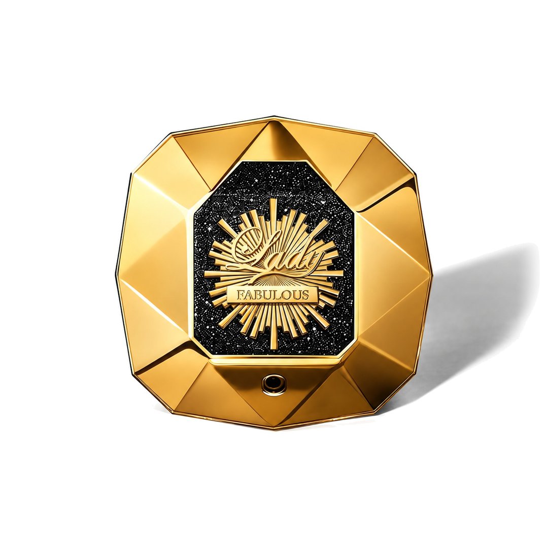 Lady Million Fabulous di Rabanne, flacone che proietta un’ombra morbida, foto 1 di 6