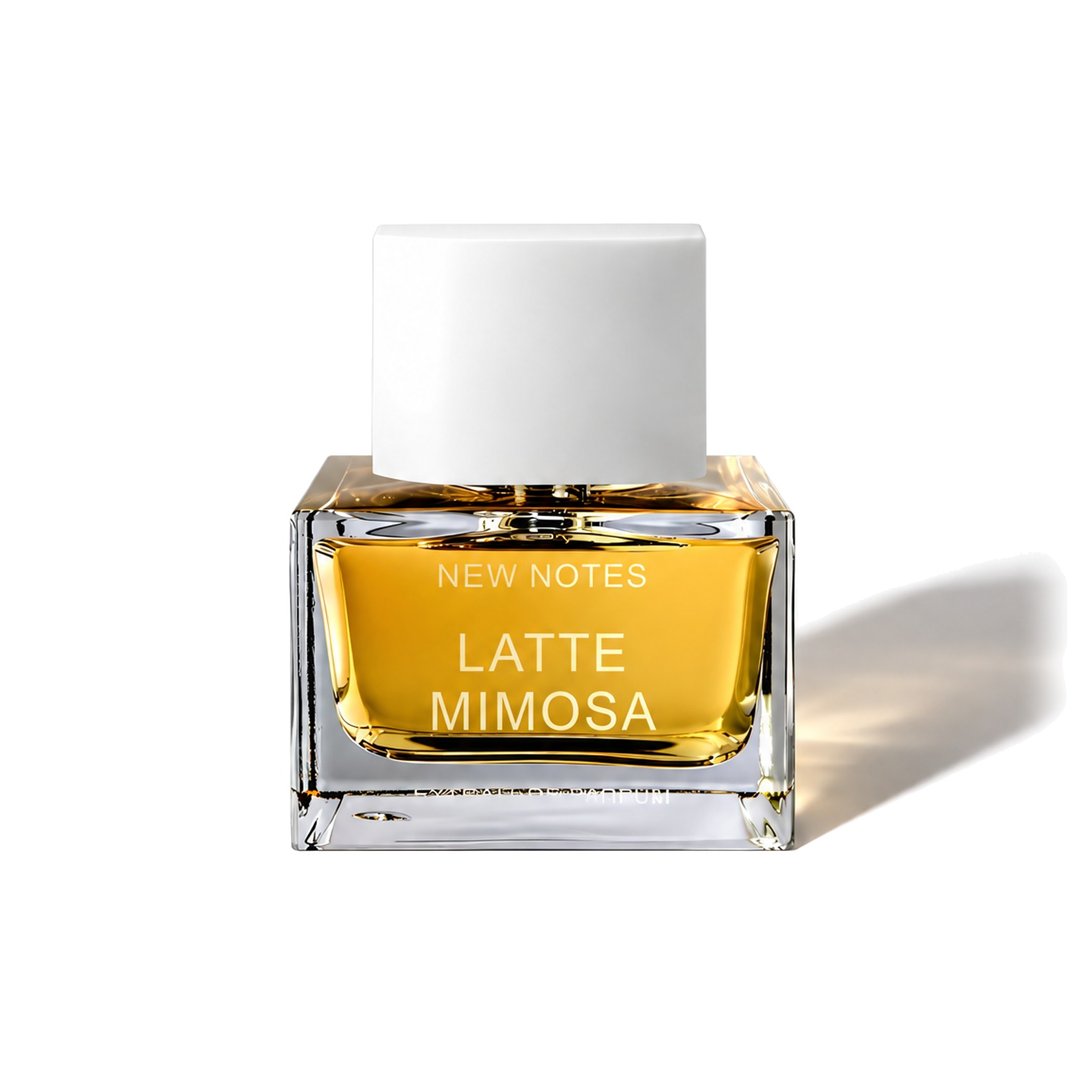 Latte Mimosa by New Notes, bottle casting a soft shadow, photo 1 of 6