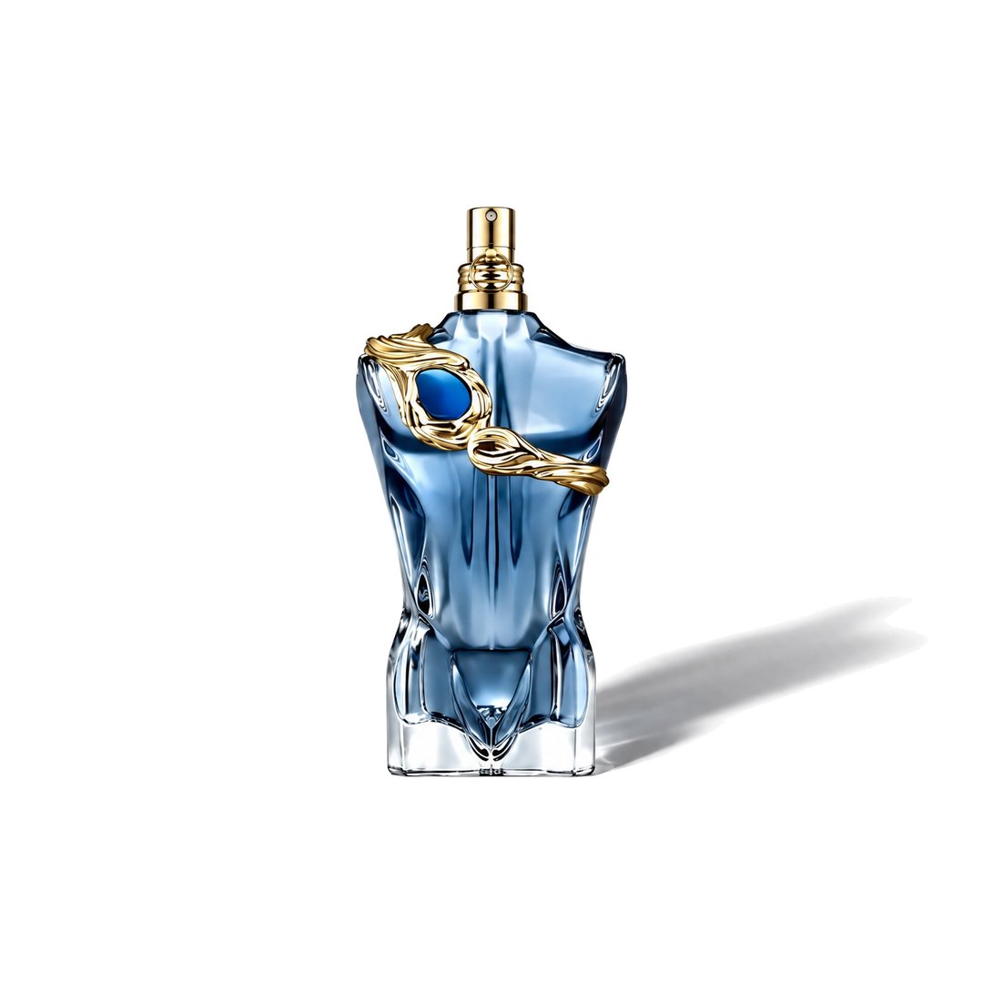Le Beau Narcisse by Jean Paul Gaultier, bottle casting a soft shadow, photo 1 of 6