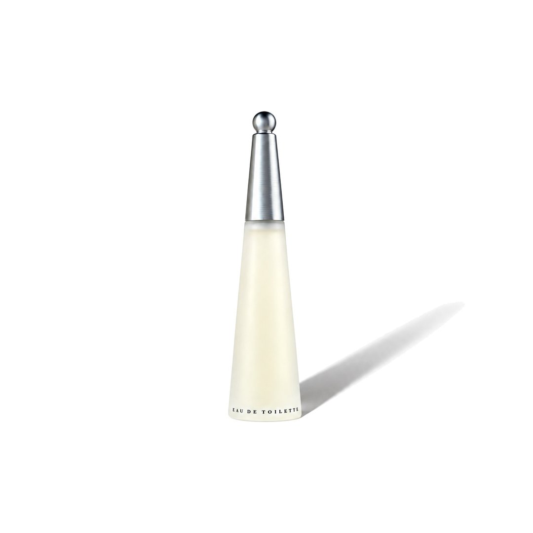 L'Eau d'Issey by Issey Miyake, bottle casting a soft shadow, photo 1 of 6