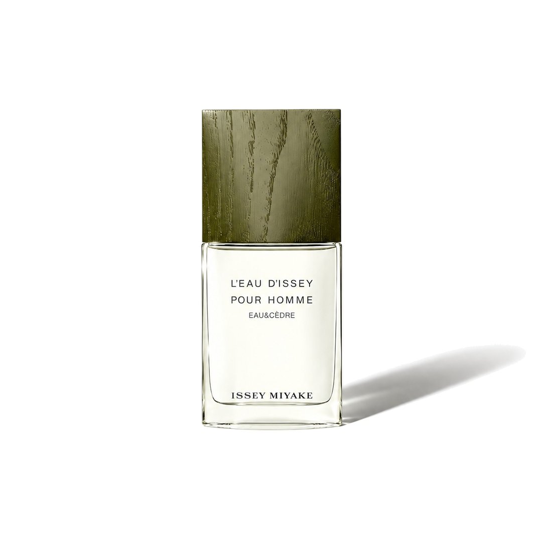 L’Eau d’Issey Pour Homme Eau & Cèdre by Issey Miyake, bottle casting a soft shadow, photo 1 of 6