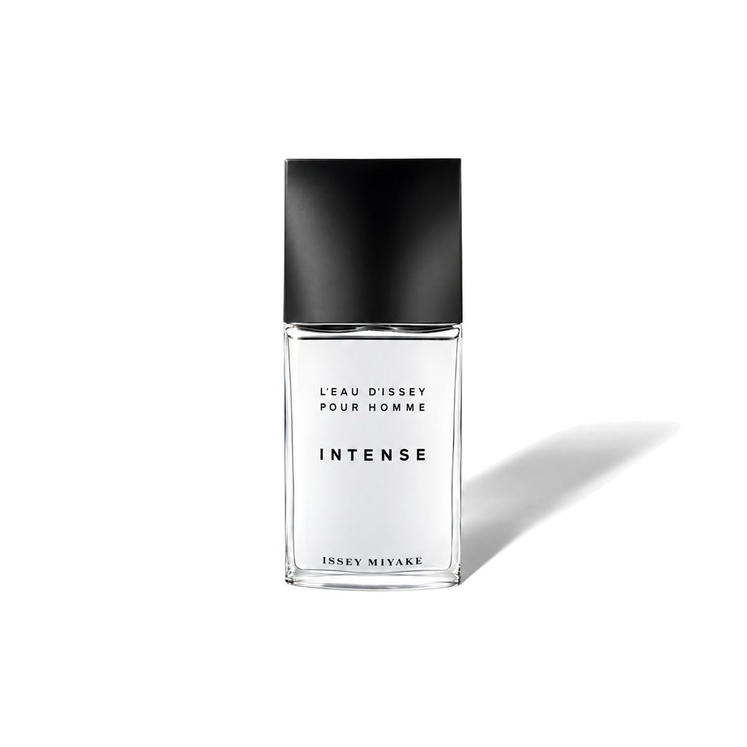 L'Eau d'Issey Pour Homme Intense by Issey Miyake, bottle casting a soft shadow, photo 1 of 6
