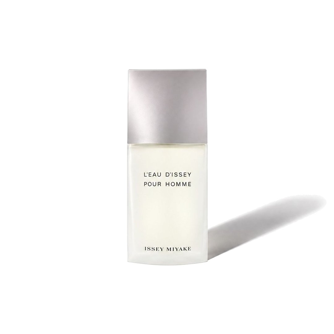 L'Eau d'Issey Pour Homme by Issey Miyake, bottle casting a soft shadow, photo 1 of 6