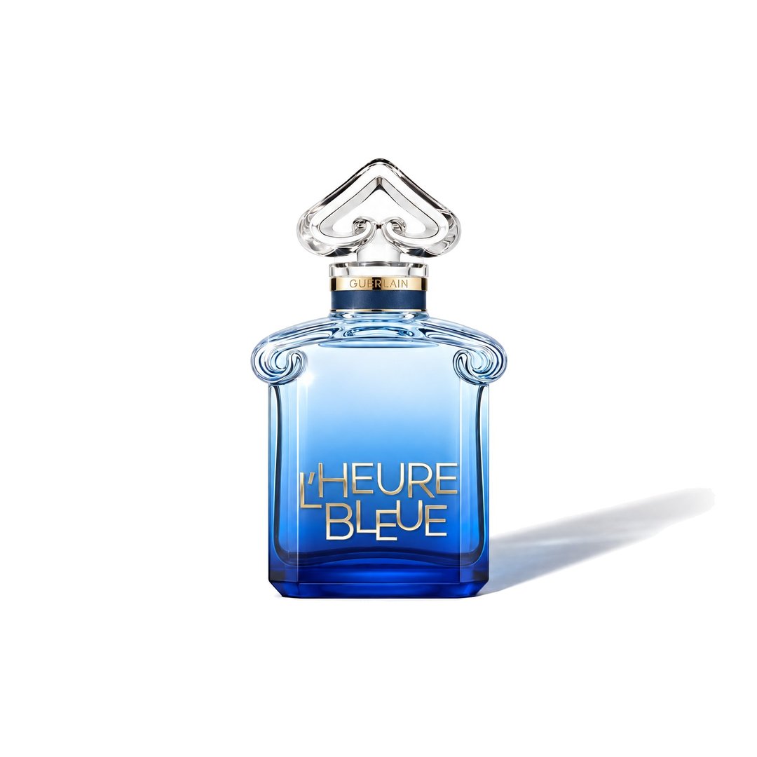 L'Heure Bleue de Guerlain, frasco que proyecta una sombra suave, foto 1 de 6