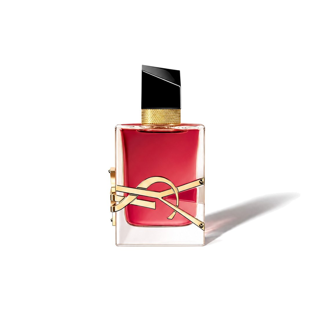 Libre Berry Crush by Yves Saint Laurent, bottle casting a soft shadow, photo 1 of 6