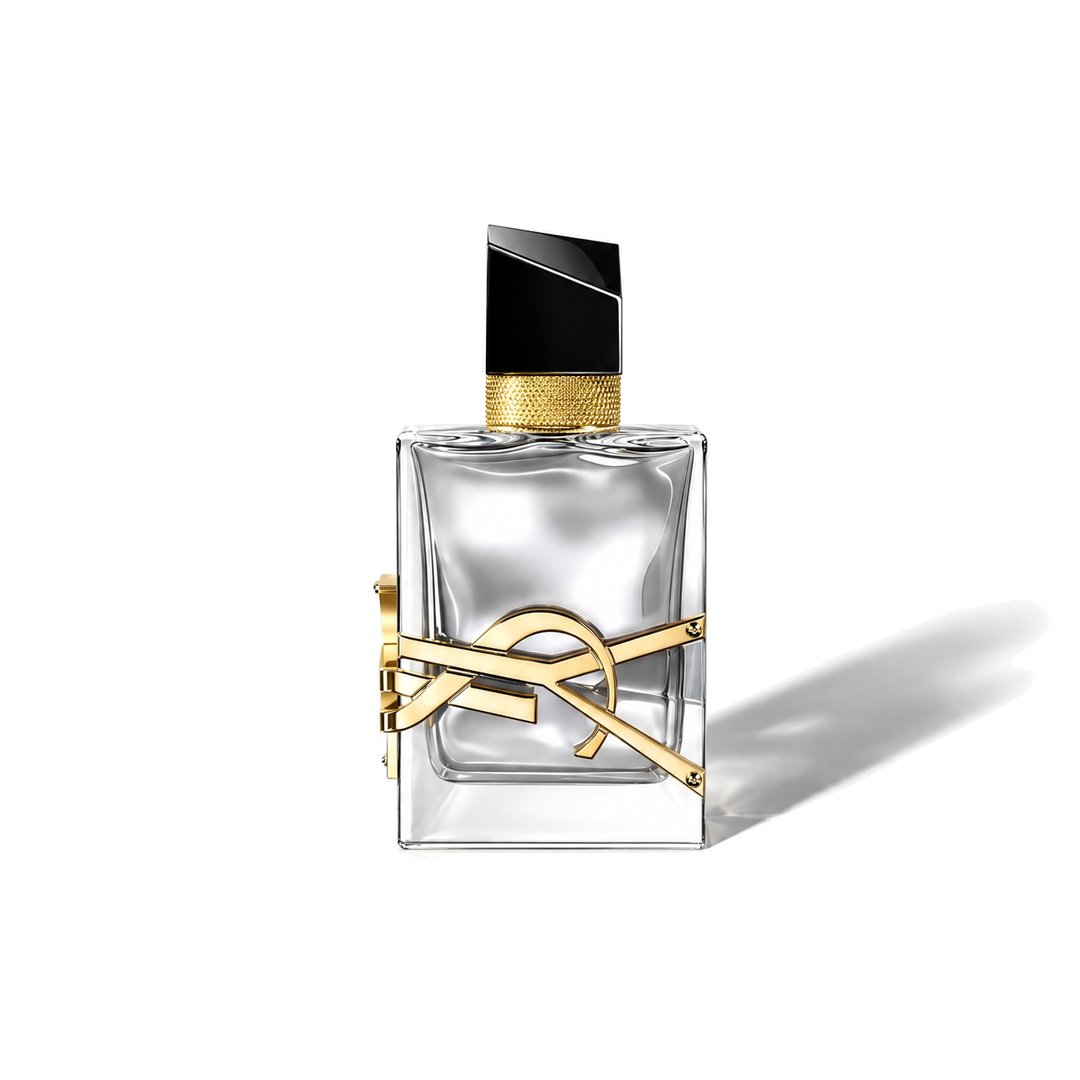 Libre L'Absolu Platine by Yves Saint Laurent, bottle casting a soft shadow, photo 1 of 6