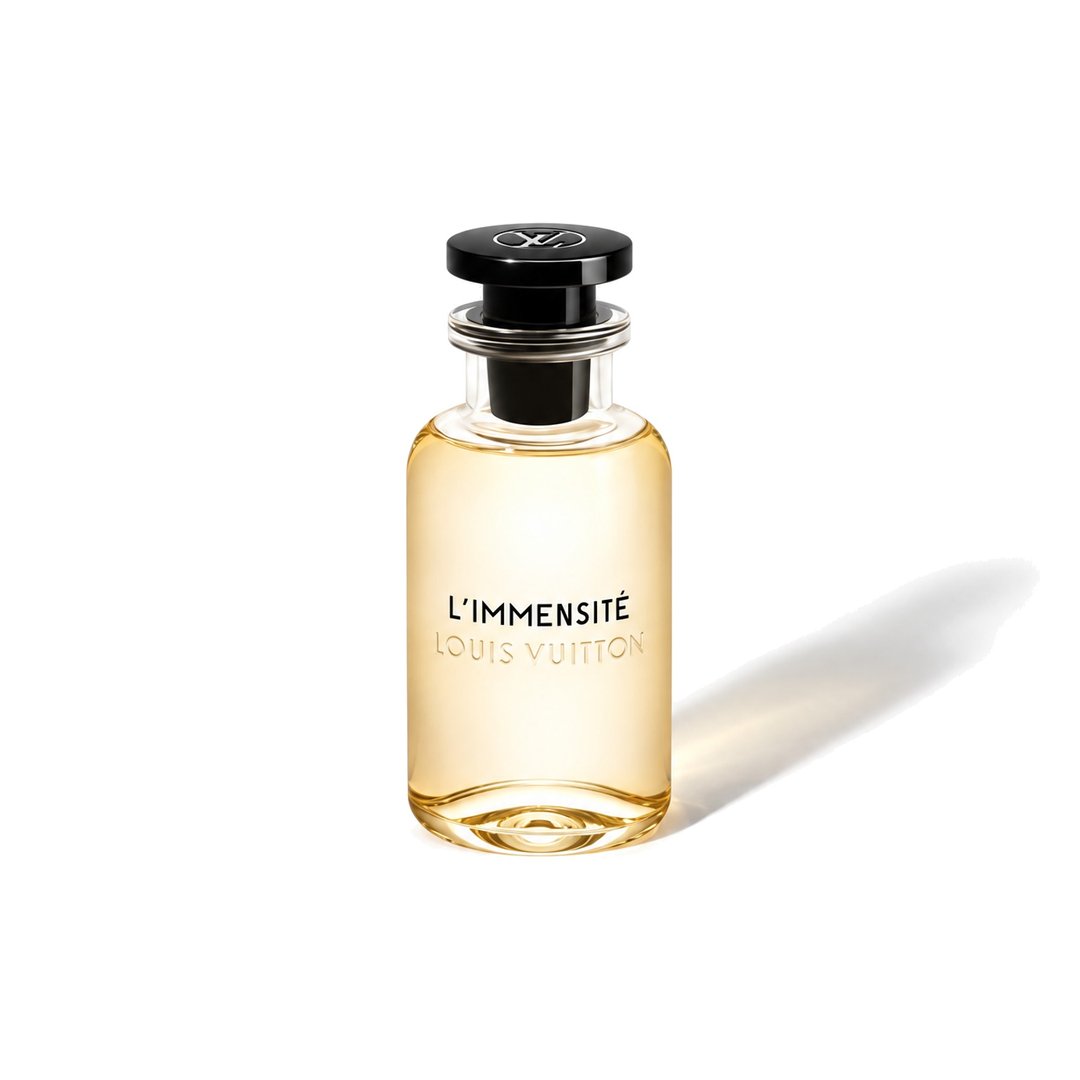 L'Immensité by Louis Vuitton, bottle casting a soft shadow, photo 1 of 6