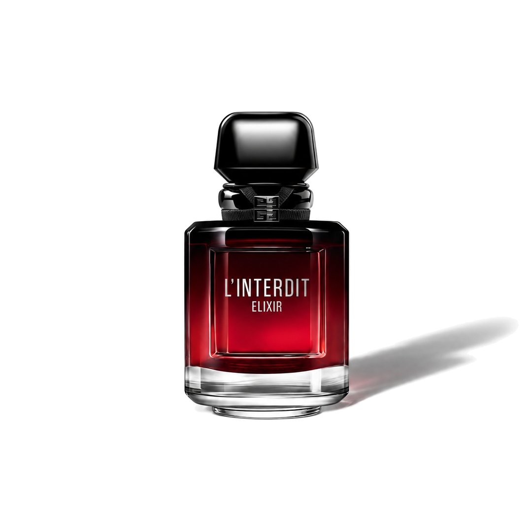 L'Interdit Élixir by Givenchy, bottle casting a soft shadow, photo 1 of 6