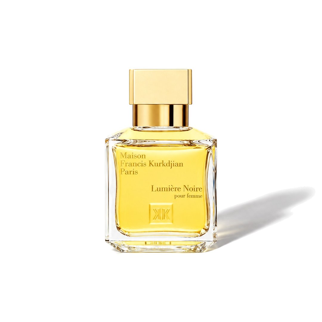Lumière Noire Pour Femme by Maison Francis Kurkdjian, bottle casting a soft shadow, photo 1 of 6