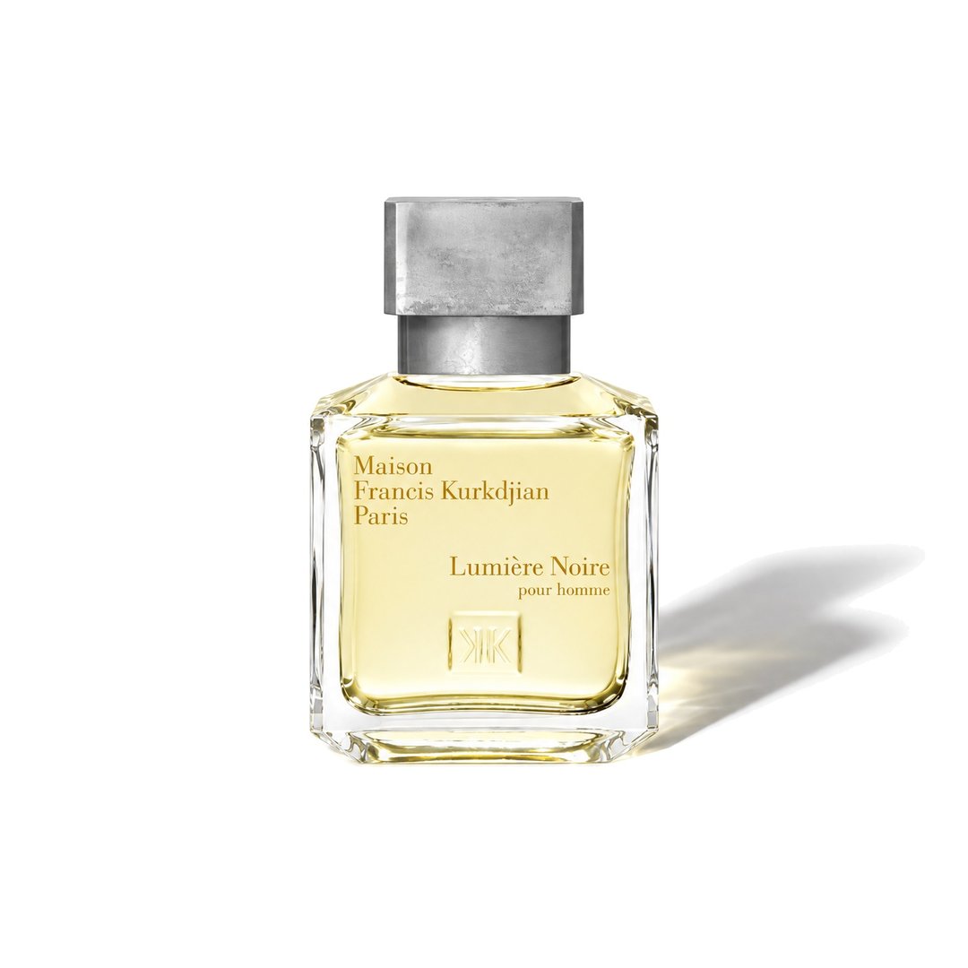 Lumière Noire Pour Homme by Maison Francis Kurkdjian, bottle casting a soft shadow, photo 1 of 6