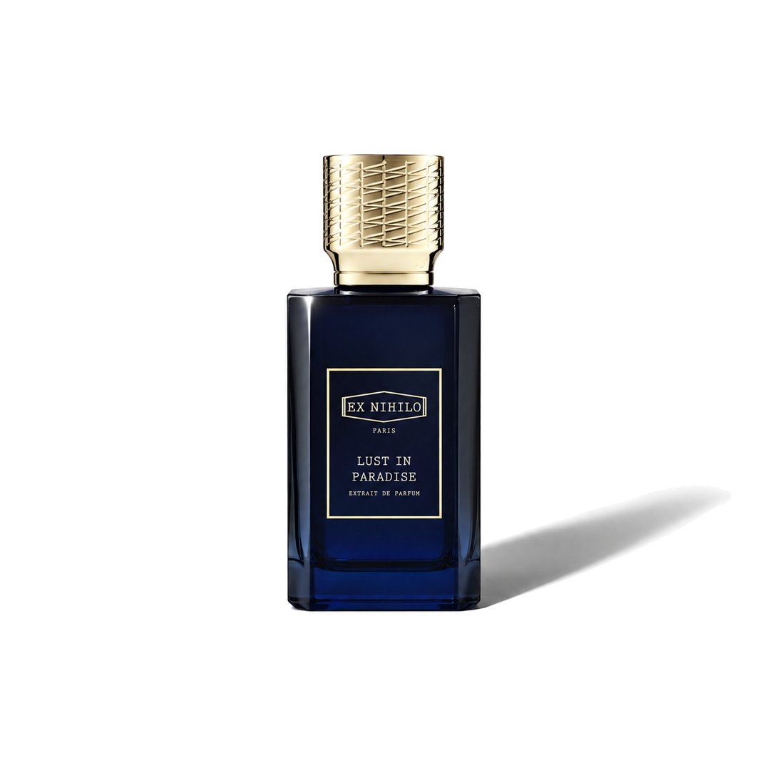 Lust in Paradise Extrait by Ex Nihilo, bottle casting a soft shadow, photo 1 of 6