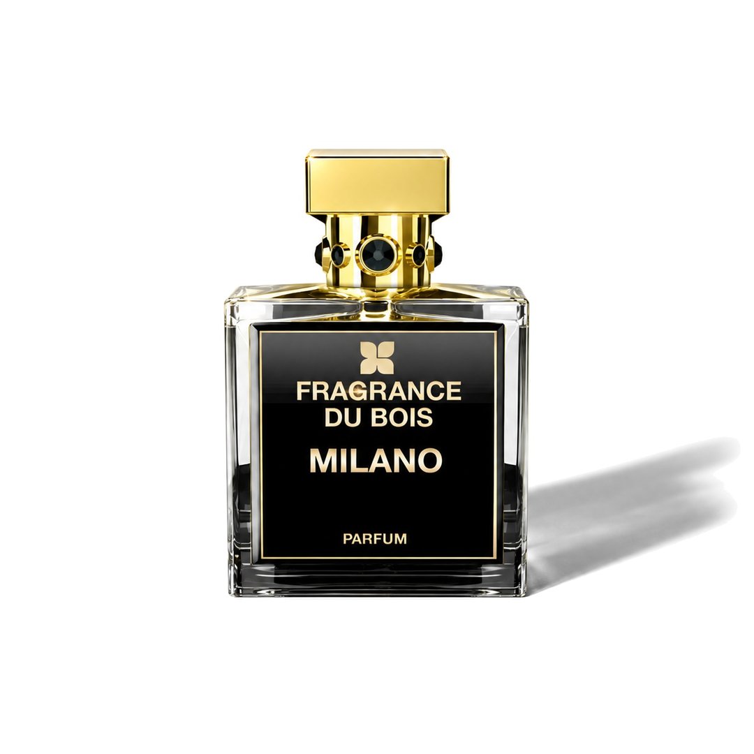 Milano by Fragrance Du Bois, bottle casting a soft shadow, photo 1 of 6