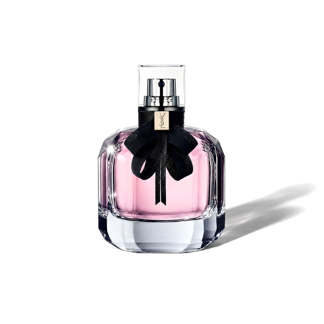 Mon Paris by Yves Saint Laurent, bottle casting a soft shadow, photo 1 of 6