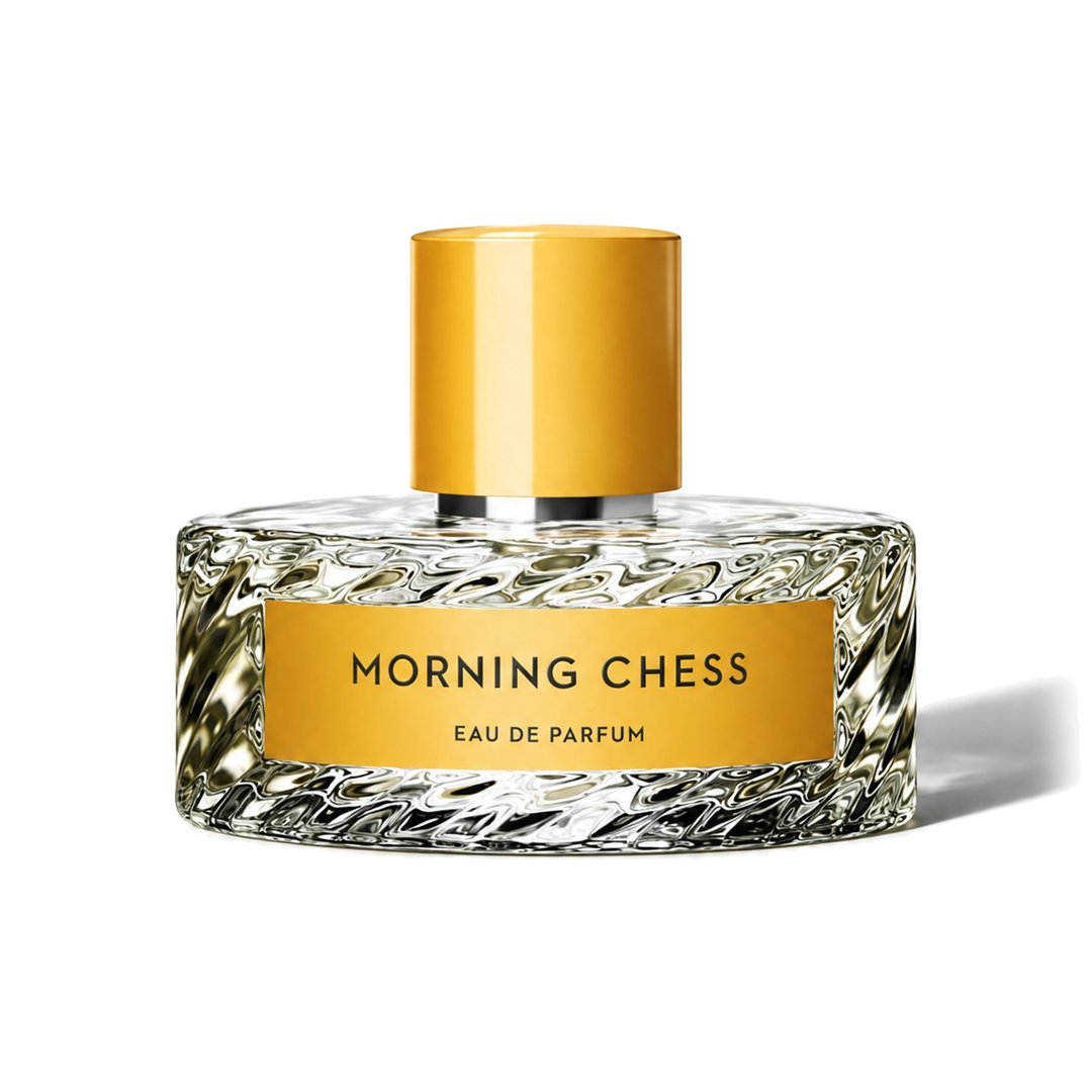 Morning Chess de Vilhelm Parfumerie, frasco que proyecta una sombra suave, foto 1 de 6