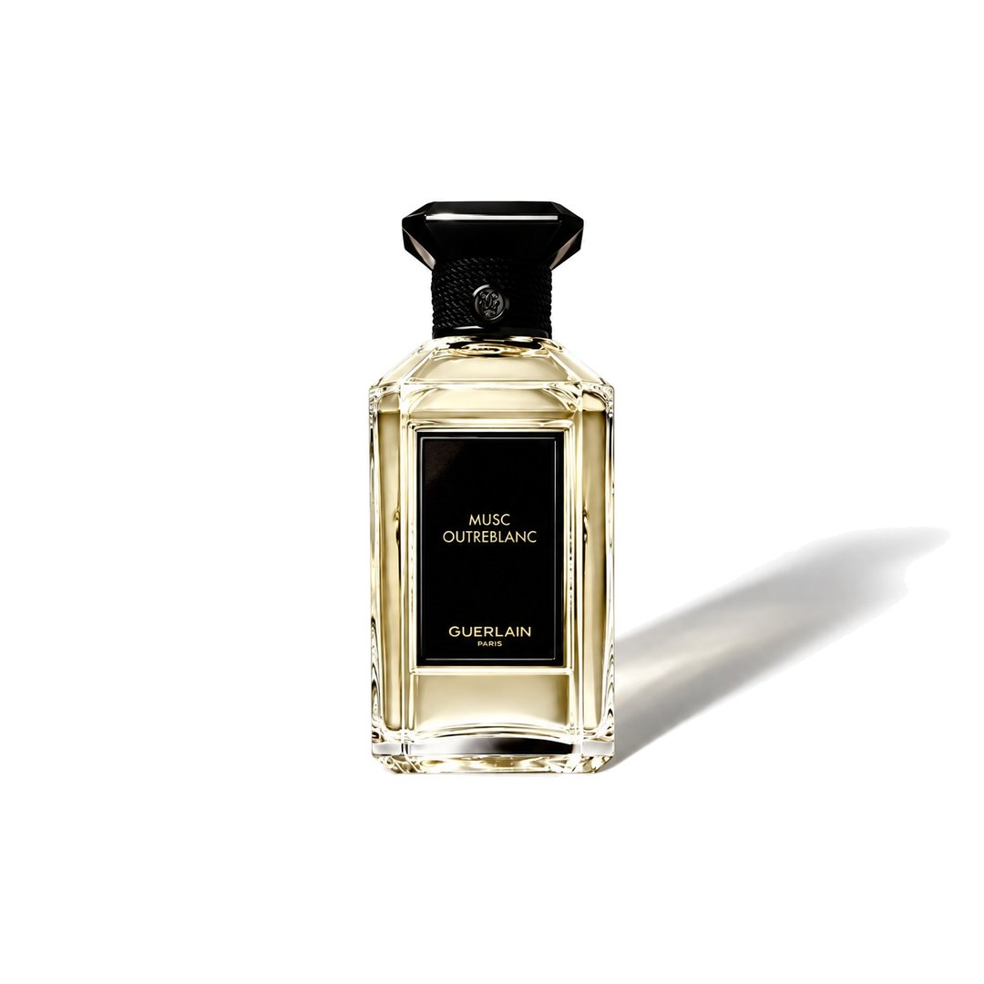 Musc Outreblanc de Guerlain, flacon projetant une ombre douce, photo 1 sur 6