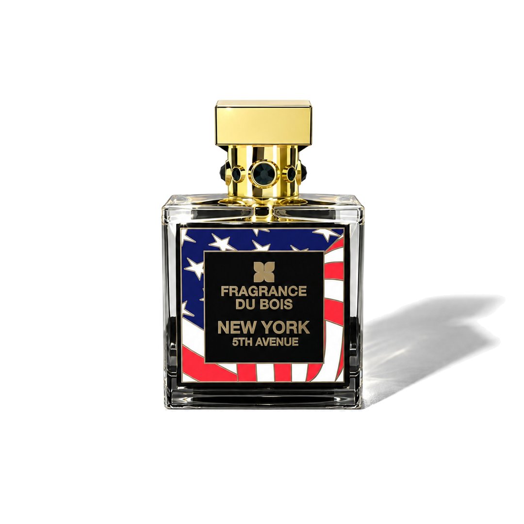 New York 5th Avenue by Fragrance Du Bois, bottle casting a soft shadow, photo 1 of 6