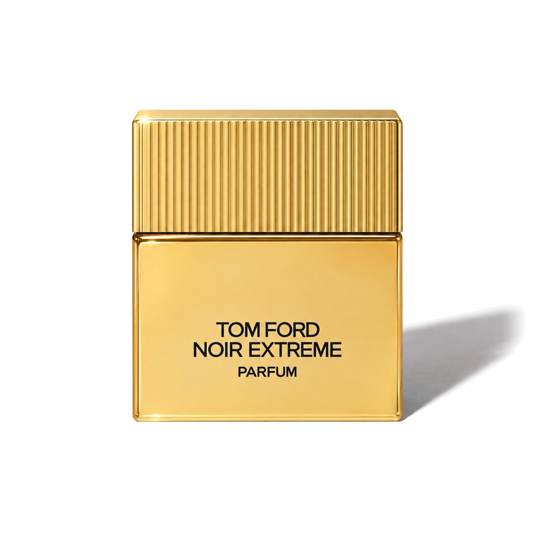 Noir Extreme Parfum by Tom Ford, bottle casting a soft shadow, photo 1 of 6