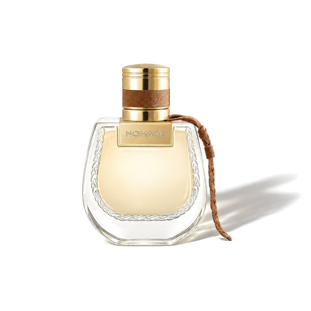 Nomade Jasmin Naturel Intense by Chloé, bottle casting a soft shadow, photo 1 of 6