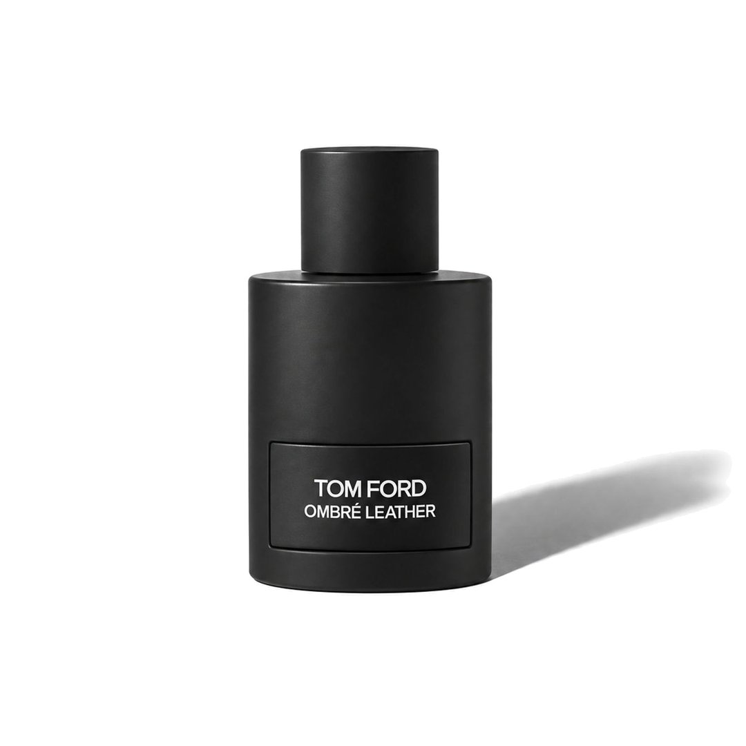 Ombre Leather by Tom Ford, bottle casting a soft shadow, photo 1 of 6