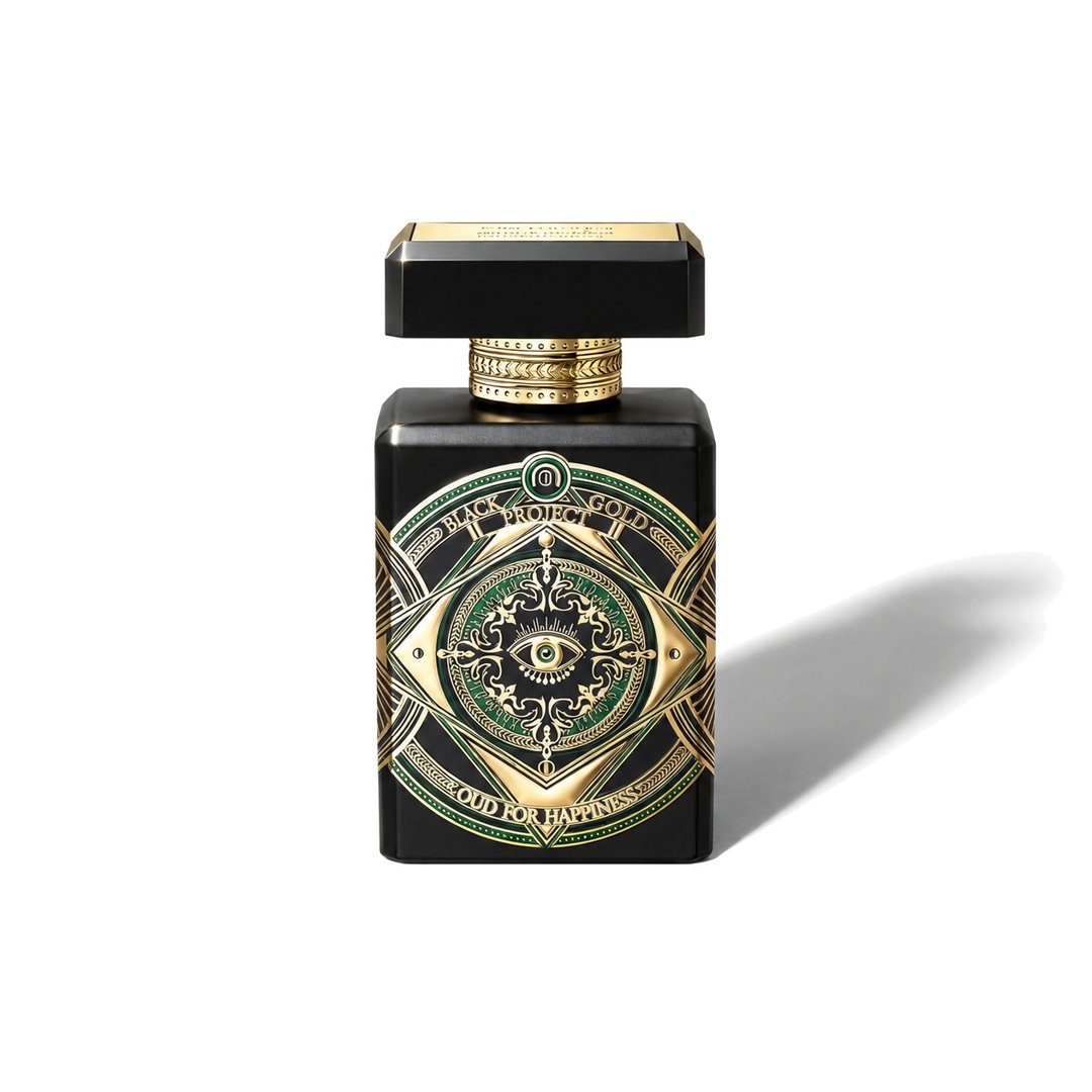 Oud for Happiness di Initio Parfums Prives, flacone che proietta un’ombra morbida, foto 1 di 6