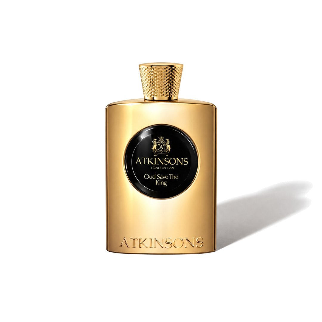 Oud Save The King by Atkinsons, bottle casting a soft shadow, photo 1 of 6