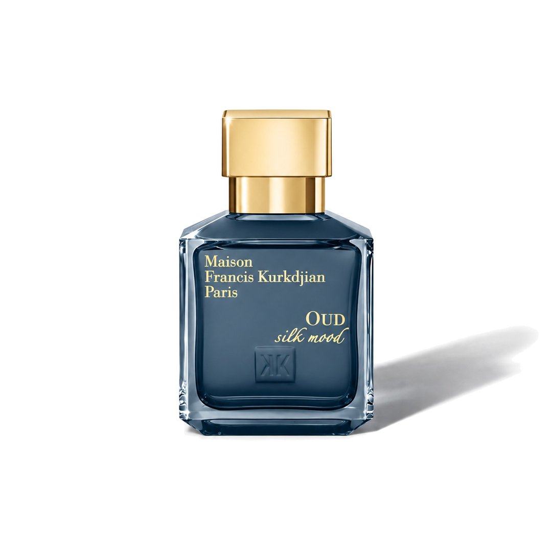 Oud Silk Mood by Maison Francis Kurkdjian, bottle casting a soft shadow, photo 1 of 6