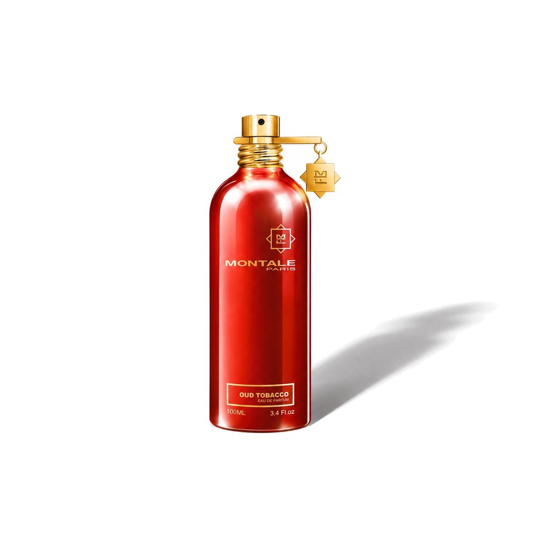 Oud Tobacco by Montale, bottle casting a soft shadow, photo 1 of 6