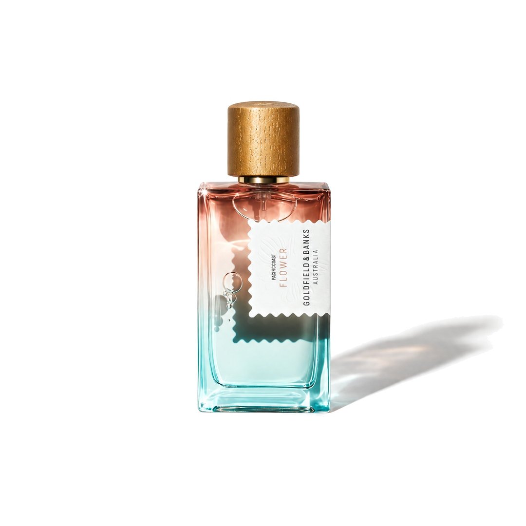 Pacific Rock Flower by Goldfield & Banks, bottle casting a soft shadow, photo 1 of 6