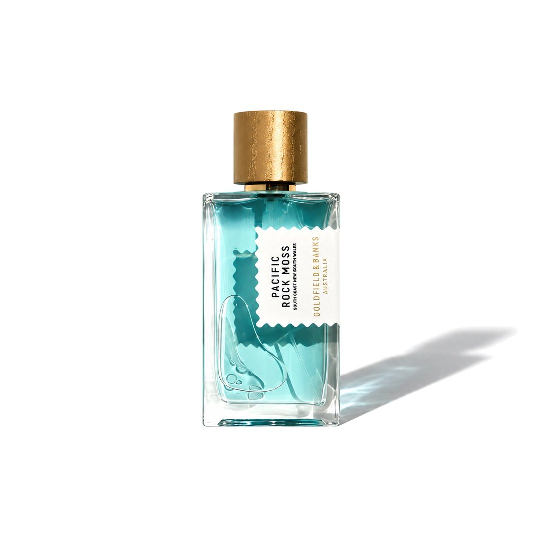 Pacific Rock Moss by Goldfield & Banks, bottle casting a soft shadow, photo 1 of 6