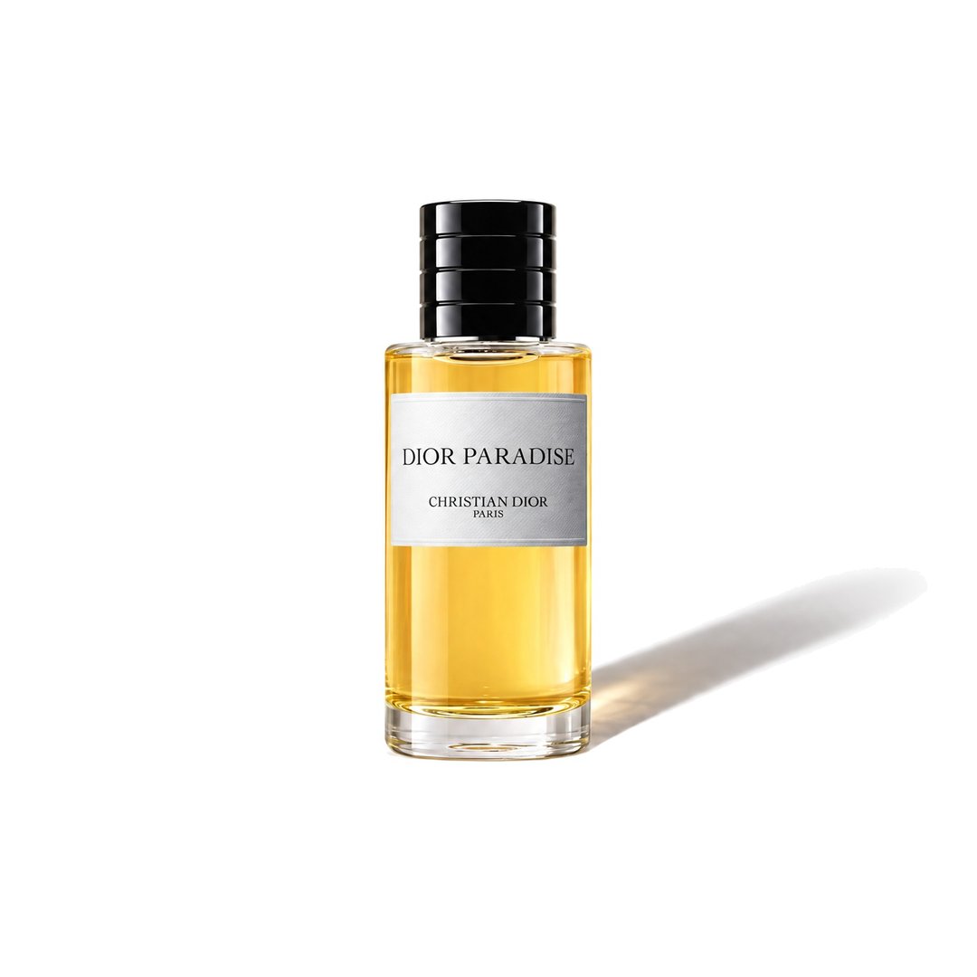 Paradise by Dior, bottle casting a soft shadow, photo 1 of 6